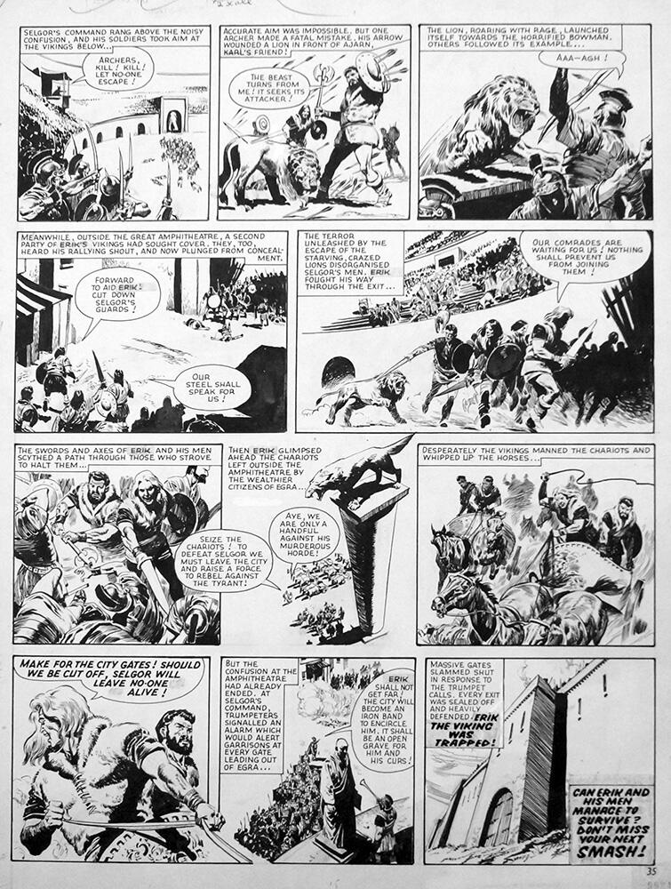 Karl the Viking 17th Feb 1962 page 2 art by Don Lawrence Karl the Viking 17th Feb 1962 page 2 art by Don Lawrence