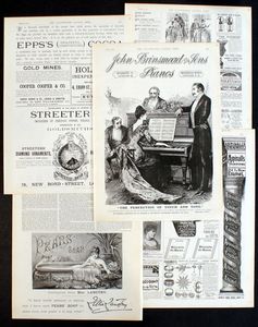 Illustrated London News: Advertising Bundle #13 (5 pages) art by Various Artists Illustrated London News: Advertising Bundle #13 (5 pages) art by Various Artists