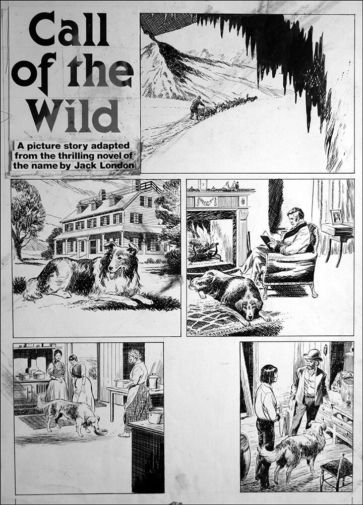 Call of the Wild - Happier Days art by Bill Baker Call of the Wild - Happier Days art by Bill Baker