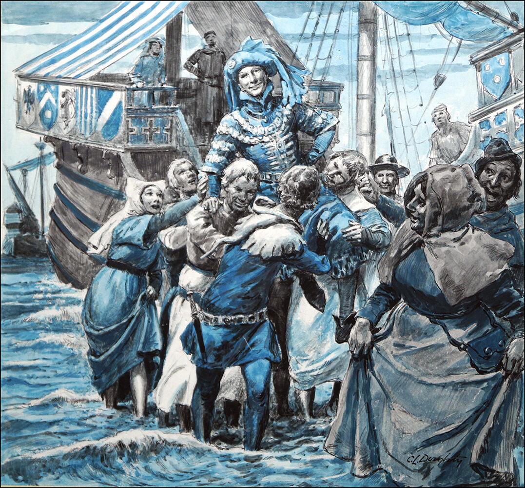 Love For A King - Henry V art by Cecil Doughty Love For A King - Henry V art by Cecil Doughty