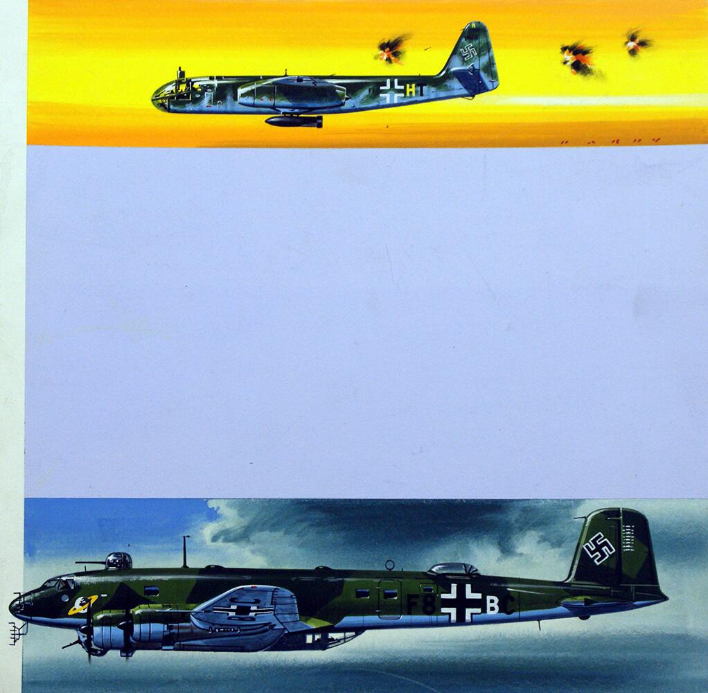 Into the Blue: German Aircraft of World War II art by Wilf Hardy Into the Blue: German Aircraft of World War II art by Wilf Hardy