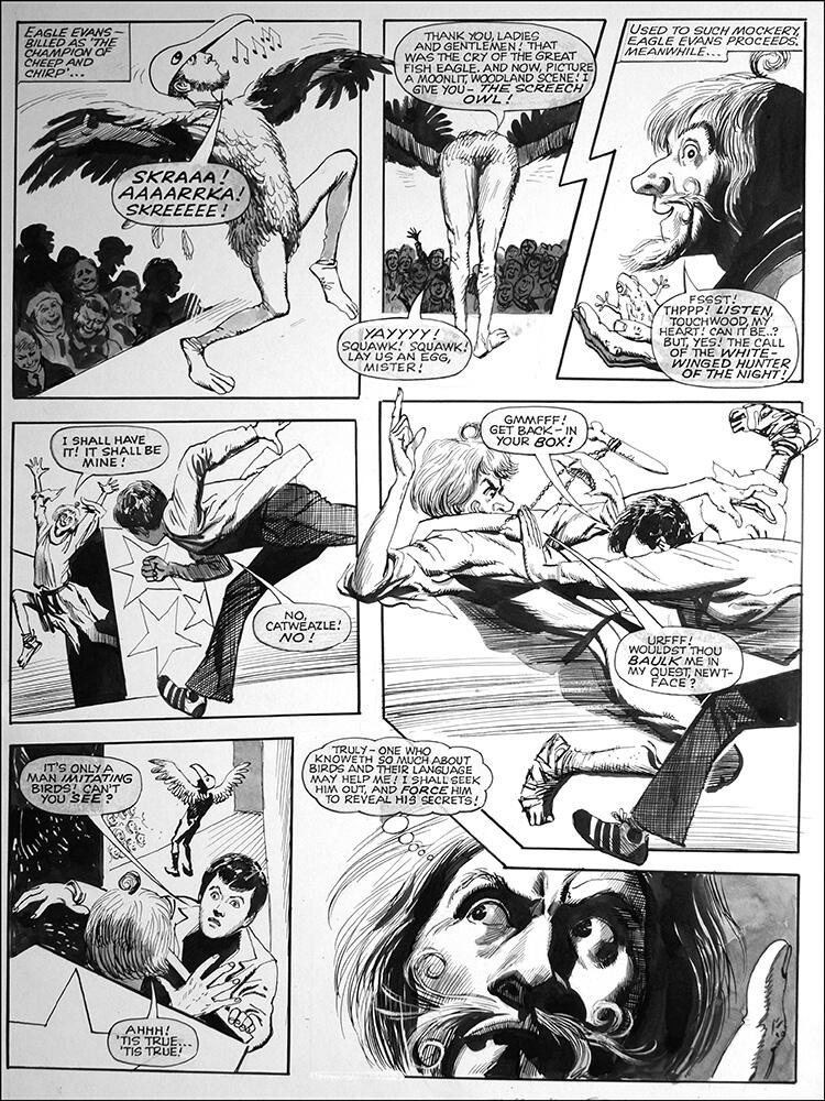 2nd page of story art by Gerry Embleton 2nd page of story art by Gerry Embleton