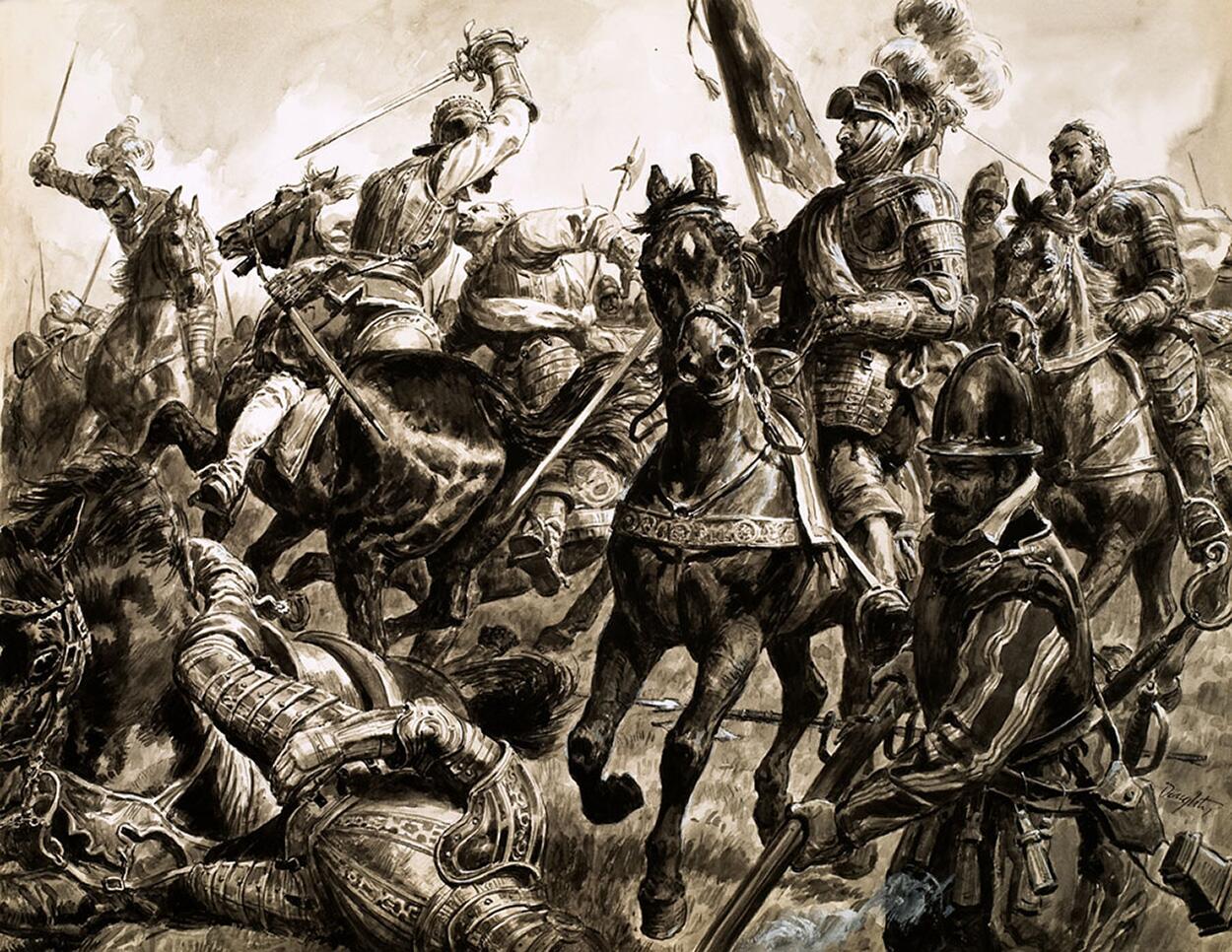 El Cid art by Cecil Doughty El Cid art by Cecil Doughty