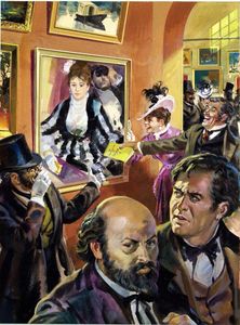The Impressionist Exhibition art by Andrew Howat The Impressionist Exhibition art by Andrew Howat