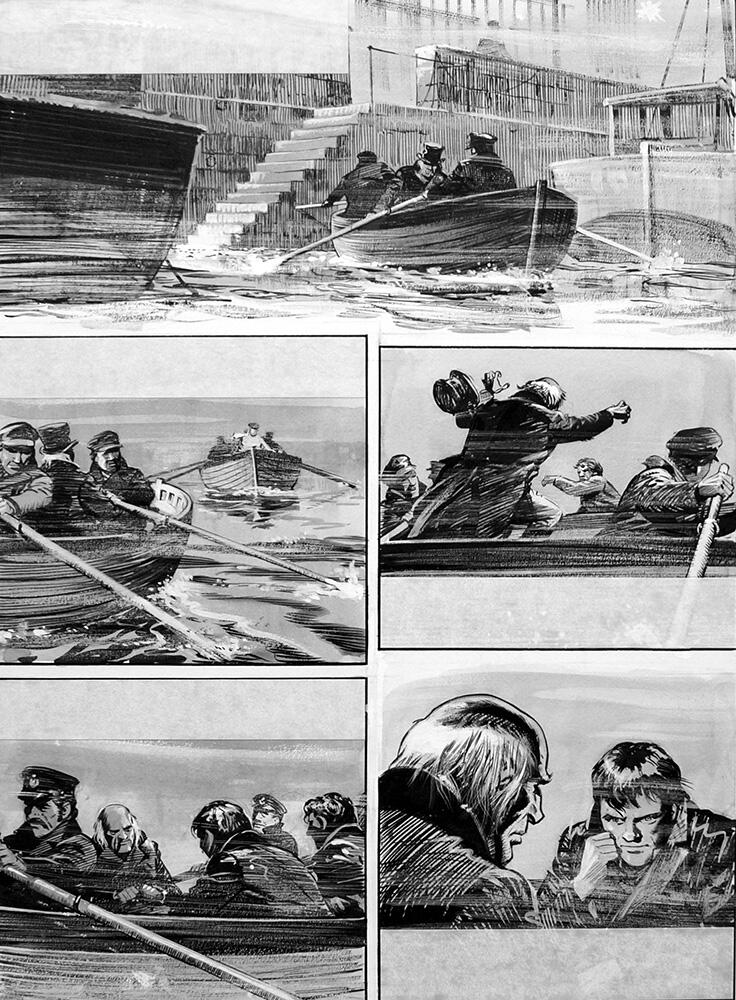 Great Expectations - Magwitch Is Captured art by Bill Lacey Great Expectations - Magwitch Is Captured art by Bill Lacey