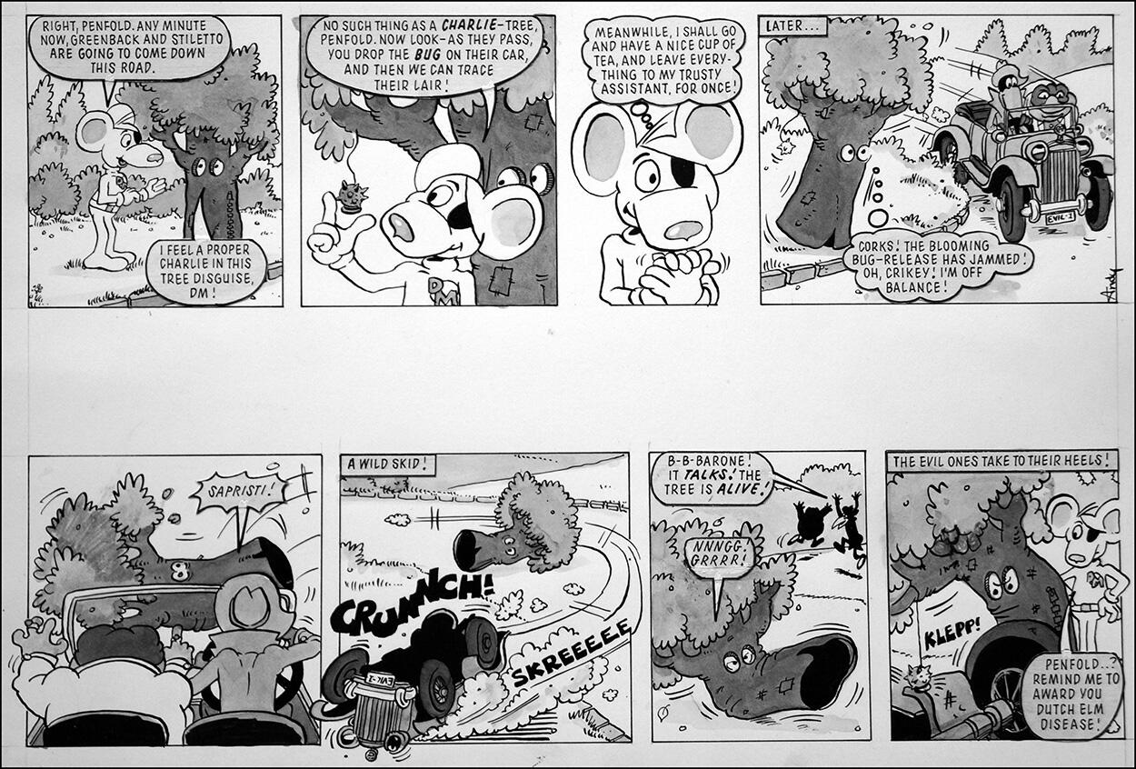 Danger Mouse: Tree Trouble art by Andy Lanning Danger Mouse: Tree Trouble art by Andy Lanning