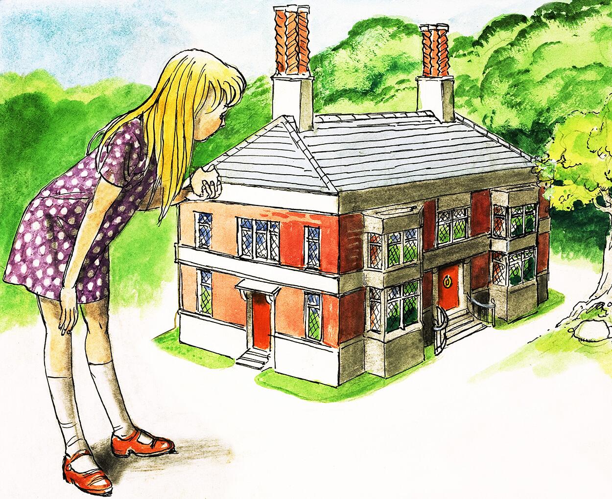 The Tiny House: Alice in Wonderland 35 art by Philip Mendoza The Tiny House: Alice in Wonderland 35 art by Philip Mendoza
