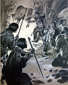 Hunting By Magic art by Angus McBride Hunting By Magic art by Angus McBride