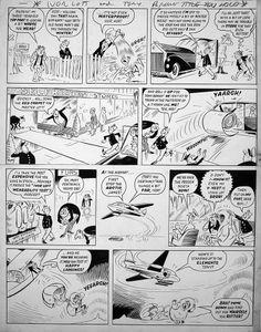Ivor Lott & Tony Broke - North Pole art by Reg Parlett Ivor Lott & Tony Broke - North Pole art by Reg Parlett