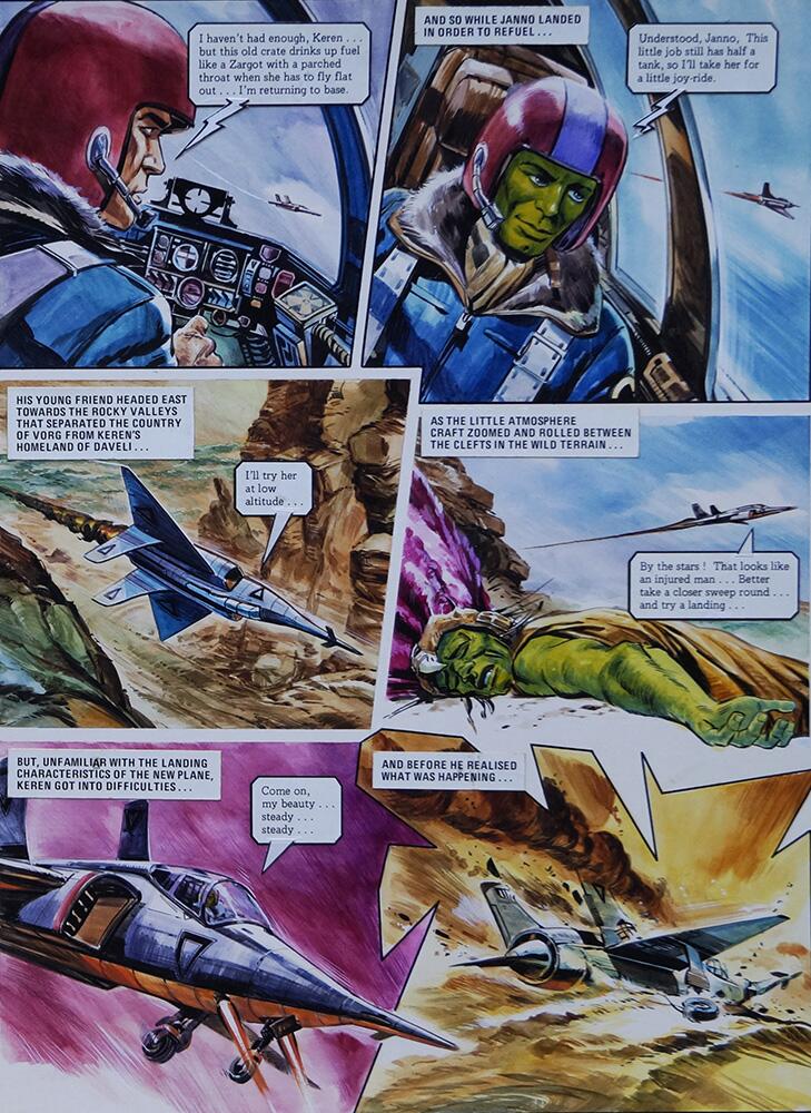 Right Hand Page art by Gerry Wood Right Hand Page art by Gerry Wood