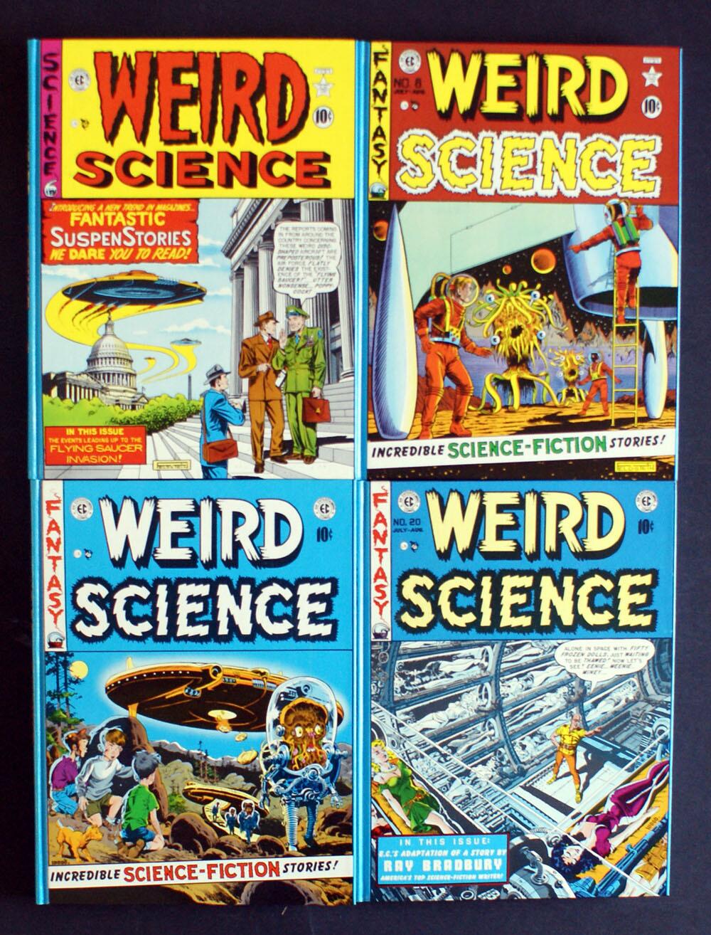 The Complete EC Library: Weird Science (4 Volume Boxed Set) by Edited & written by Al Feldstein, William M. Gaines & others The Complete EC Library: Weird Science (4 Volume Boxed Set) by Edited & written by Al Feldstein, William M. Gaines & others