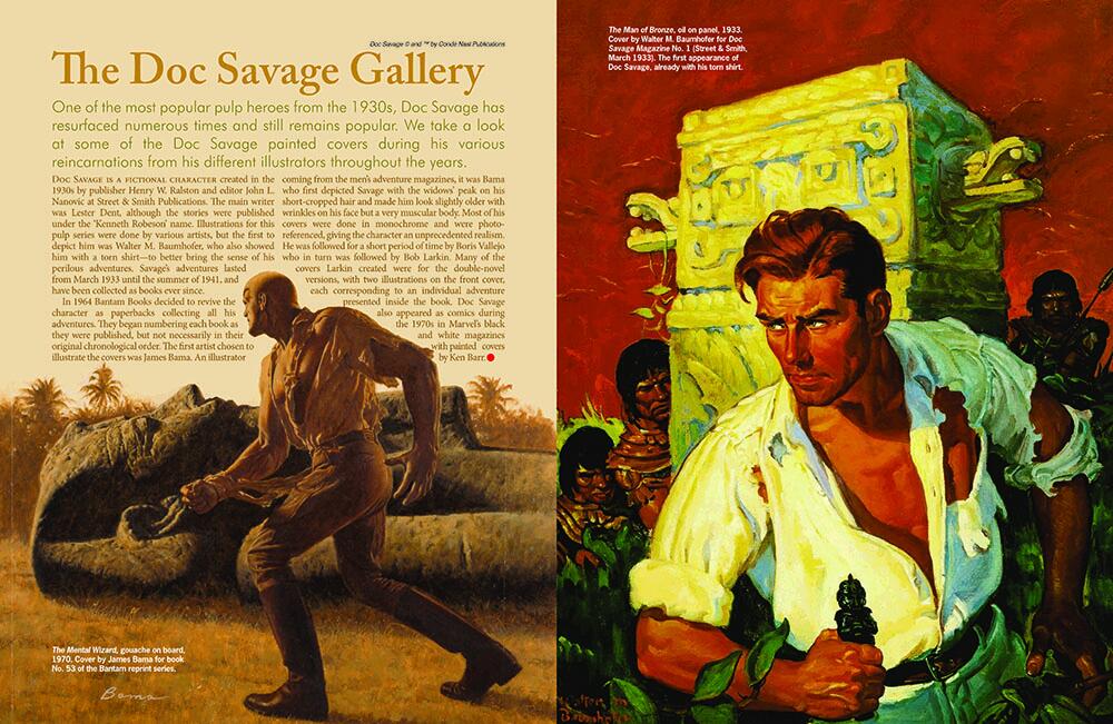 Doc Savage, illustrators issue 45 (Sláine cover) Doc Savage, illustrators issue 45 (Sláine cover)