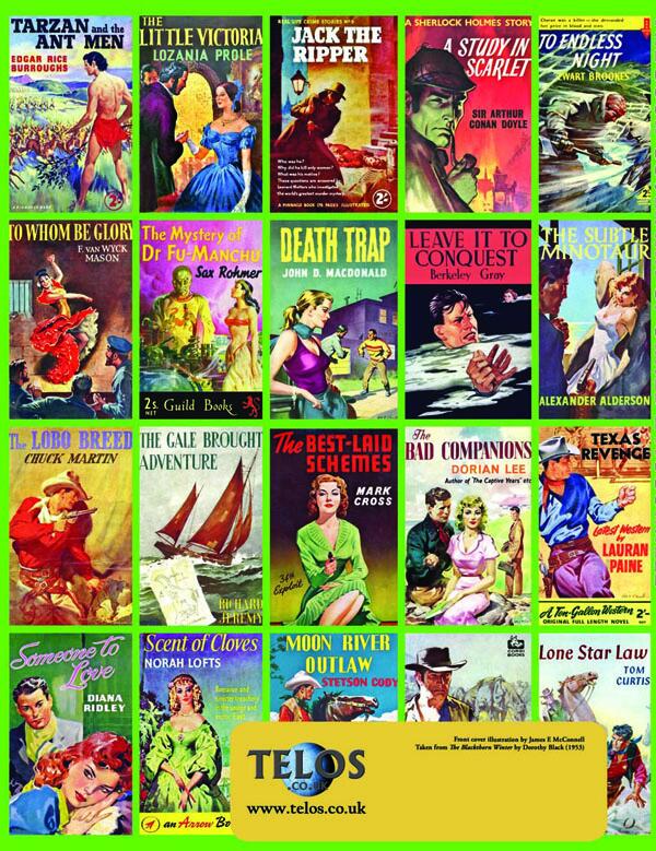 Back cover, Miniature Marvels: The Book-Cover Art of James E McConnell Back cover, Miniature Marvels: The Book-Cover Art of James E McConnell