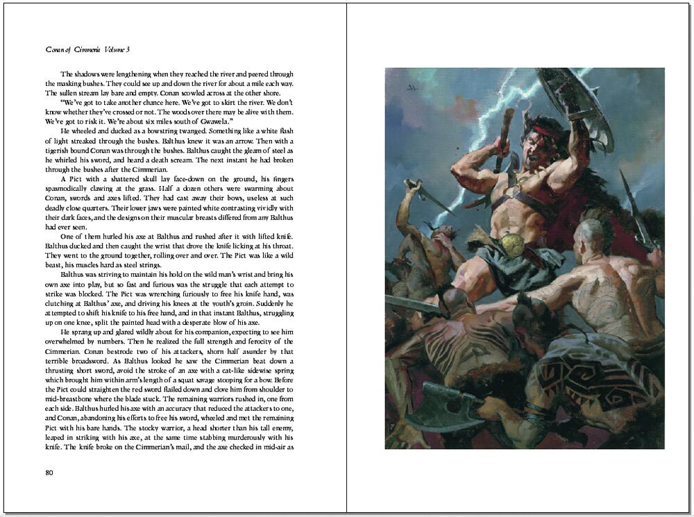 Complete Conan of Cimmeria Volume 3 (1935) Leatherbound Printers Proof (#48 / 50) by Robert E Howard Complete Conan of Cimmeria Volume 3 (1935) Leatherbound Printers Proof (#48 / 50) by Robert E Howard