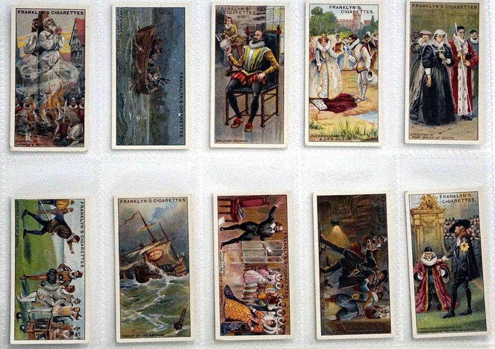 Full Set of 50 Cigarette Cards: Historic Events (1924) by Various Full Set of 50 Cigarette Cards: Historic Events (1924) by Various