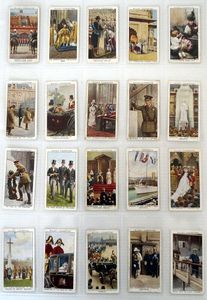 The Reign of HM King George V Full set of 50 cards (1935) The Reign of HM King George V Full set of 50 cards (1935)