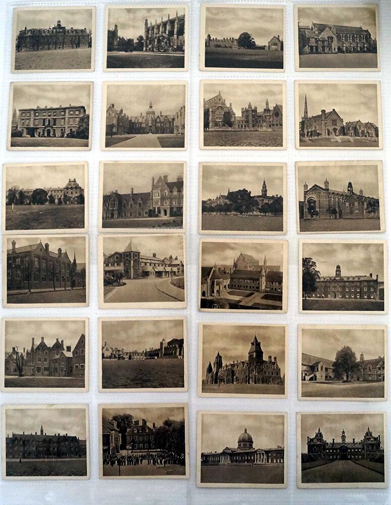 Public Schools and Colleges Full set of 50 cards (1923) Public Schools and Colleges Full set of 50 cards (1923)