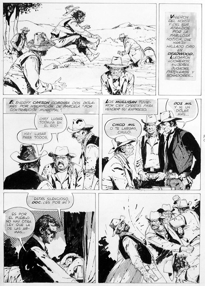 Page 5 art by Arturo del Castillo Page 5 art by Arturo del Castillo