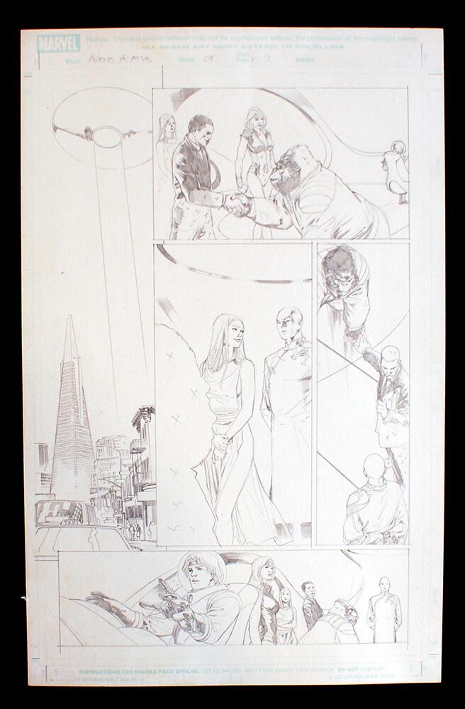 Agents Of Atlas #8: Page 7 art by Carlo Pagulayan Agents Of Atlas #8: Page 7 art by Carlo Pagulayan