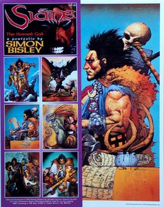 Sláine The Horned God Portfolio (SIX Prints) art by Simon Bisley Sláine The Horned God Portfolio (SIX Prints) art by Simon Bisley