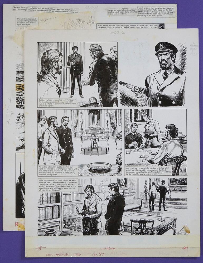 2nd page art by Bill Baker 2nd page art by Bill Baker