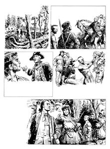 The Last of the Mohicans 15 art by Cecil Doughty The Last of the Mohicans 15 art by Cecil Doughty