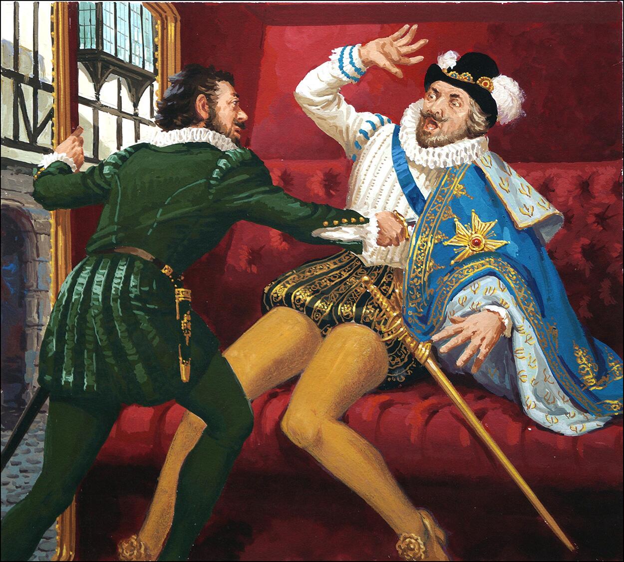 Death of a King art by Jack Keay Death of a King art by Jack Keay