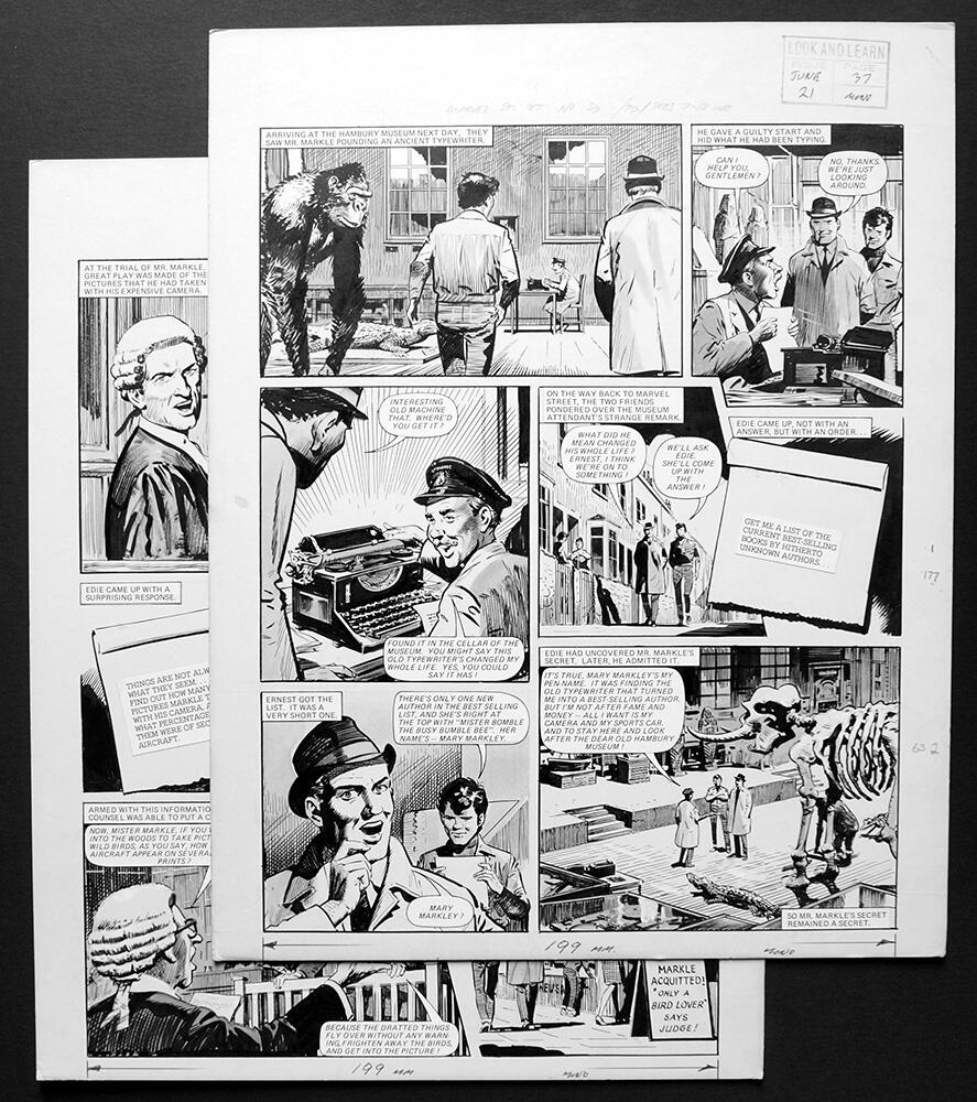 Second page art by Bill Lacey Second page art by Bill Lacey