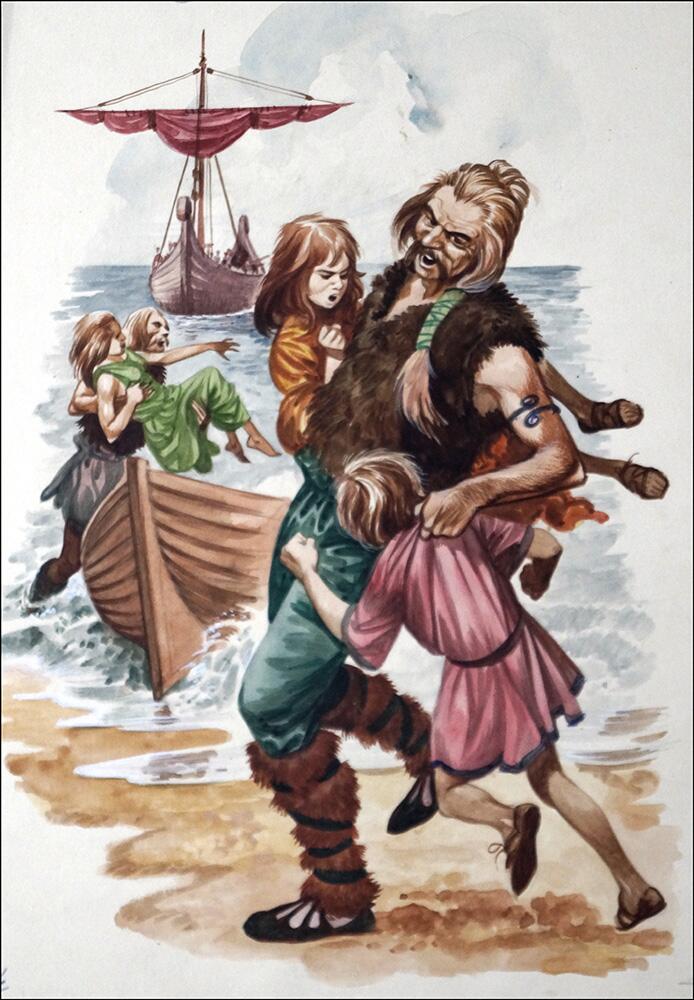 Saint Patrick Kidnapped art by Peter Jackson Saint Patrick Kidnapped art by Peter Jackson