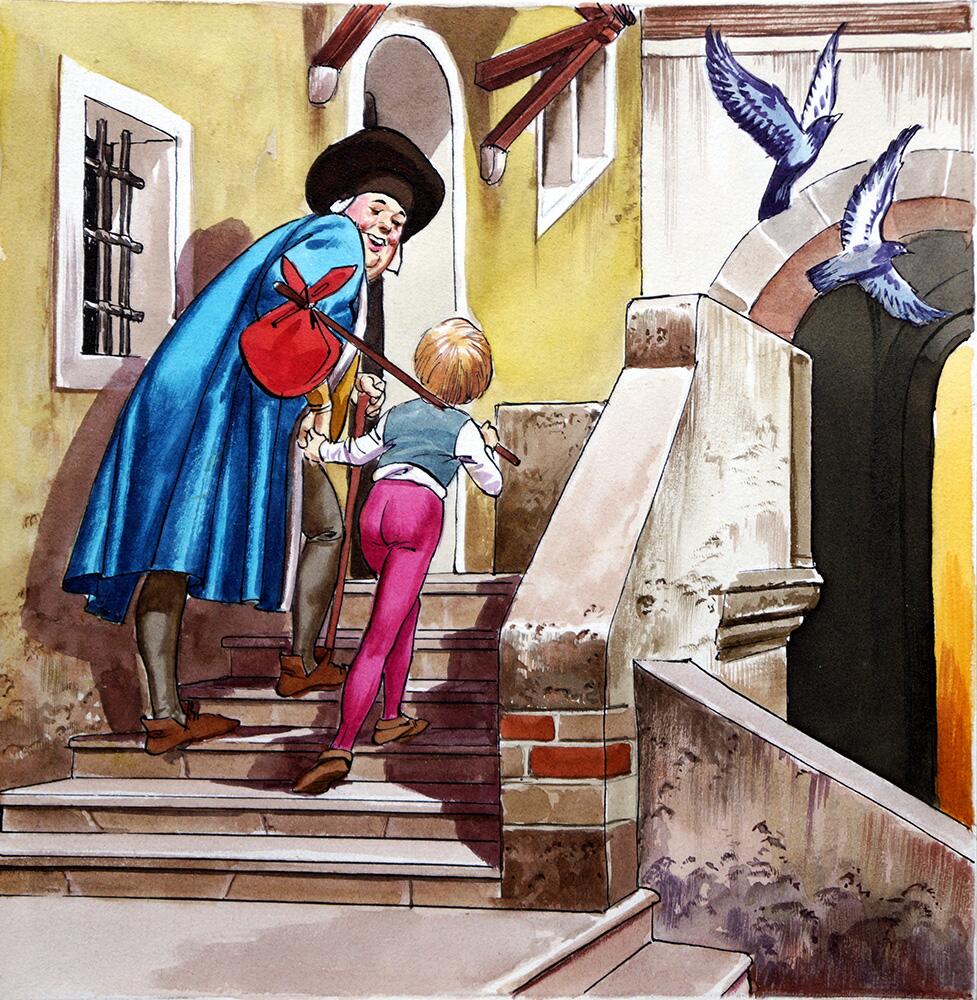 Dick Whittington: 10 Welcome to my Home art by Nadir Quinto Dick Whittington: 10 Welcome to my Home art by Nadir Quinto