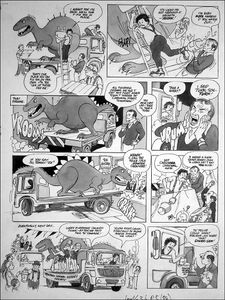 Cannon & Ball: What the Diner-Saw art by Bill Titcombe Cannon & Ball: What the Diner-Saw art by Bill Titcombe