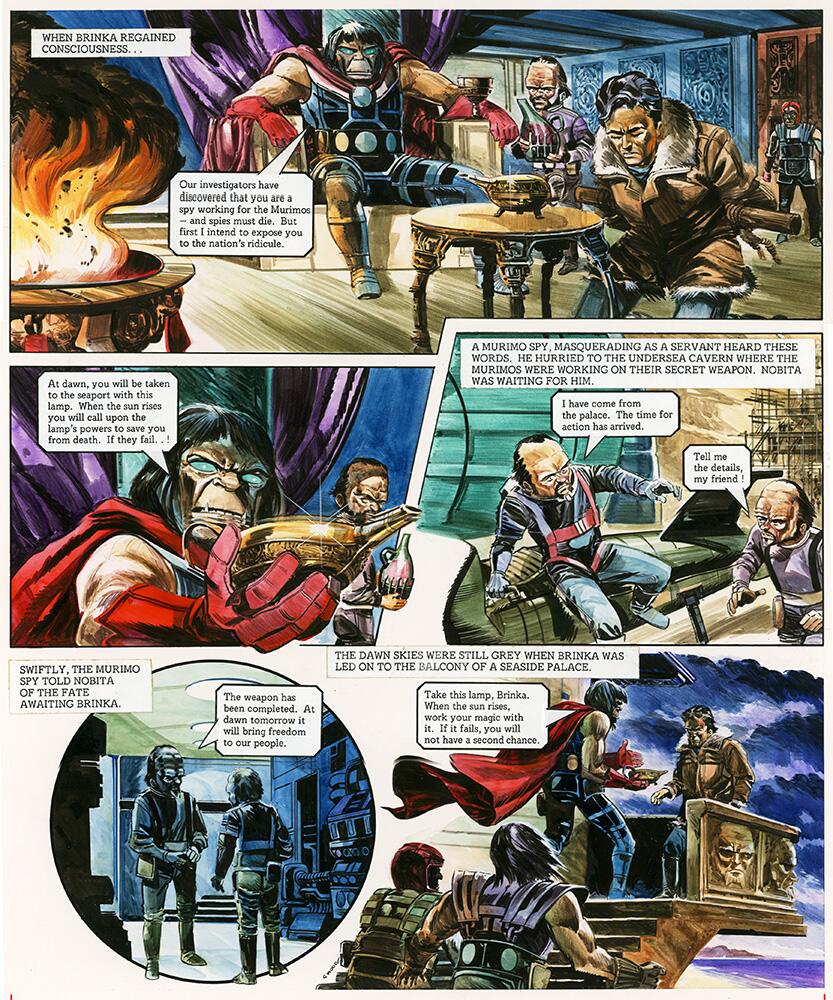 The Trigan Empire: Look and Learn issue 839 (11 Feb 1978) a art by Gerry Wood The Trigan Empire: Look and Learn issue 839 (11 Feb 1978) a art by Gerry Wood