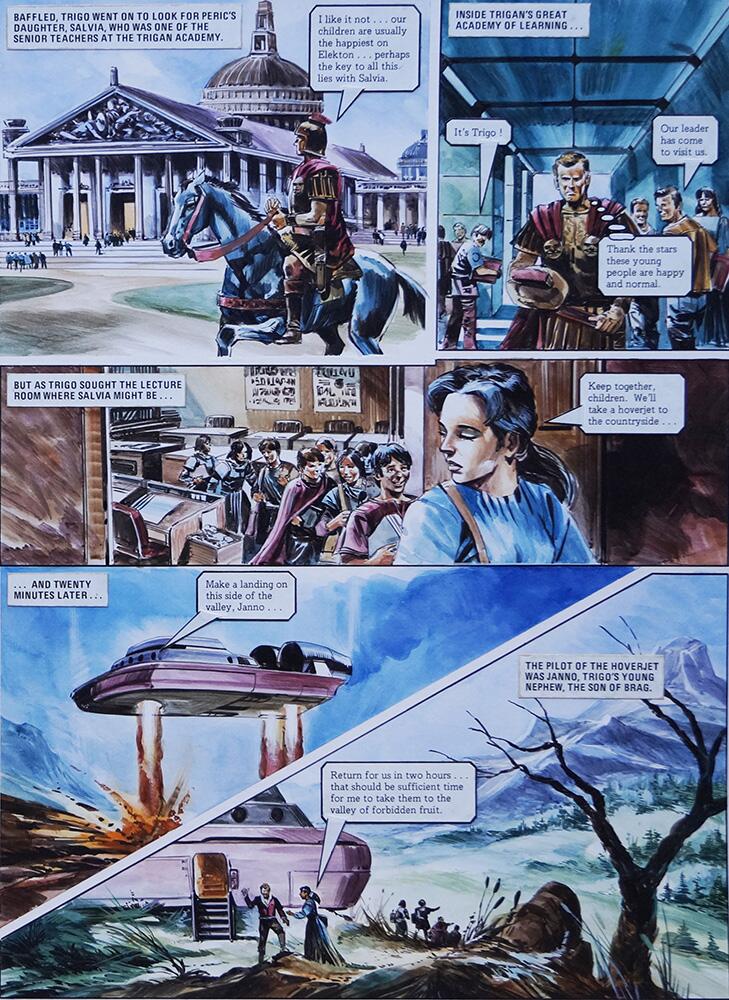 Right Hand Page art by Gerry Wood Right Hand Page art by Gerry Wood