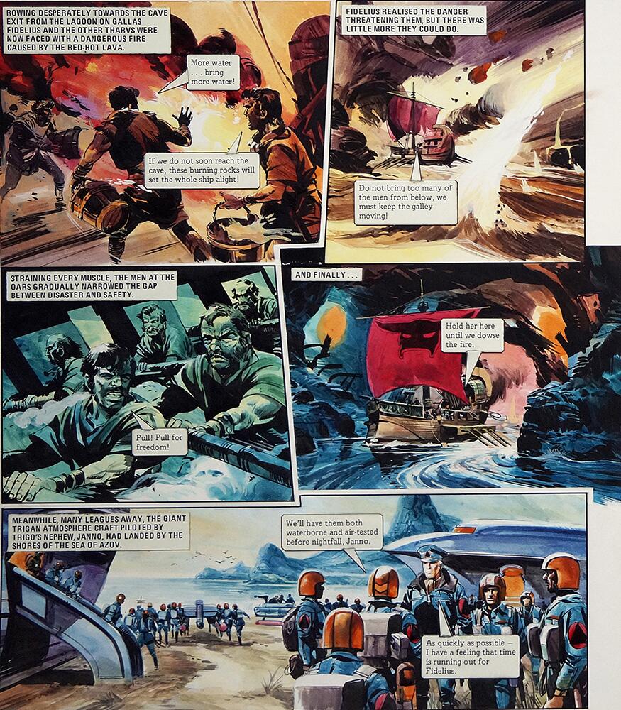 Left Hand Page art by Gerry Wood Left Hand Page art by Gerry Wood