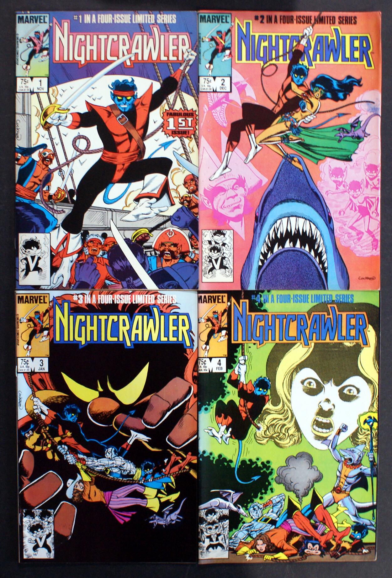 Nightcrawler: #1 - #4 (Complete set 4 issues) by Dave Cockrum Nightcrawler: #1 - #4 (Complete set 4 issues) by Dave Cockrum
