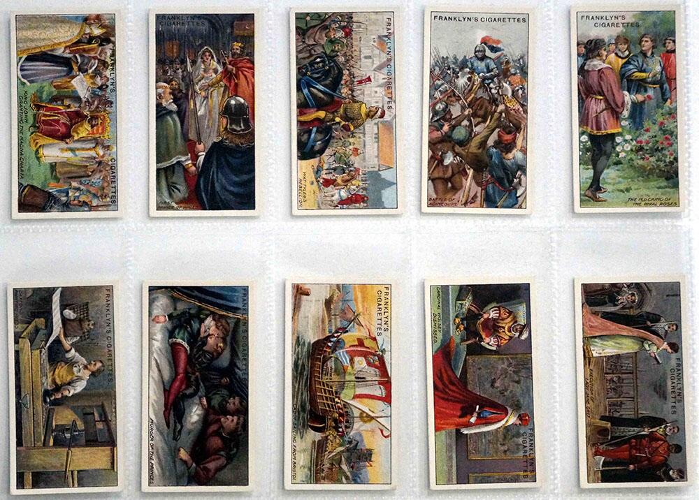 Full Set of 50 Cigarette Cards: Historic Events (1924) by Various Full Set of 50 Cigarette Cards: Historic Events (1924) by Various