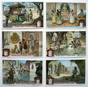 Gods Of The Hindus (1912) (6 cards) Gods Of The Hindus (1912) (6 cards)