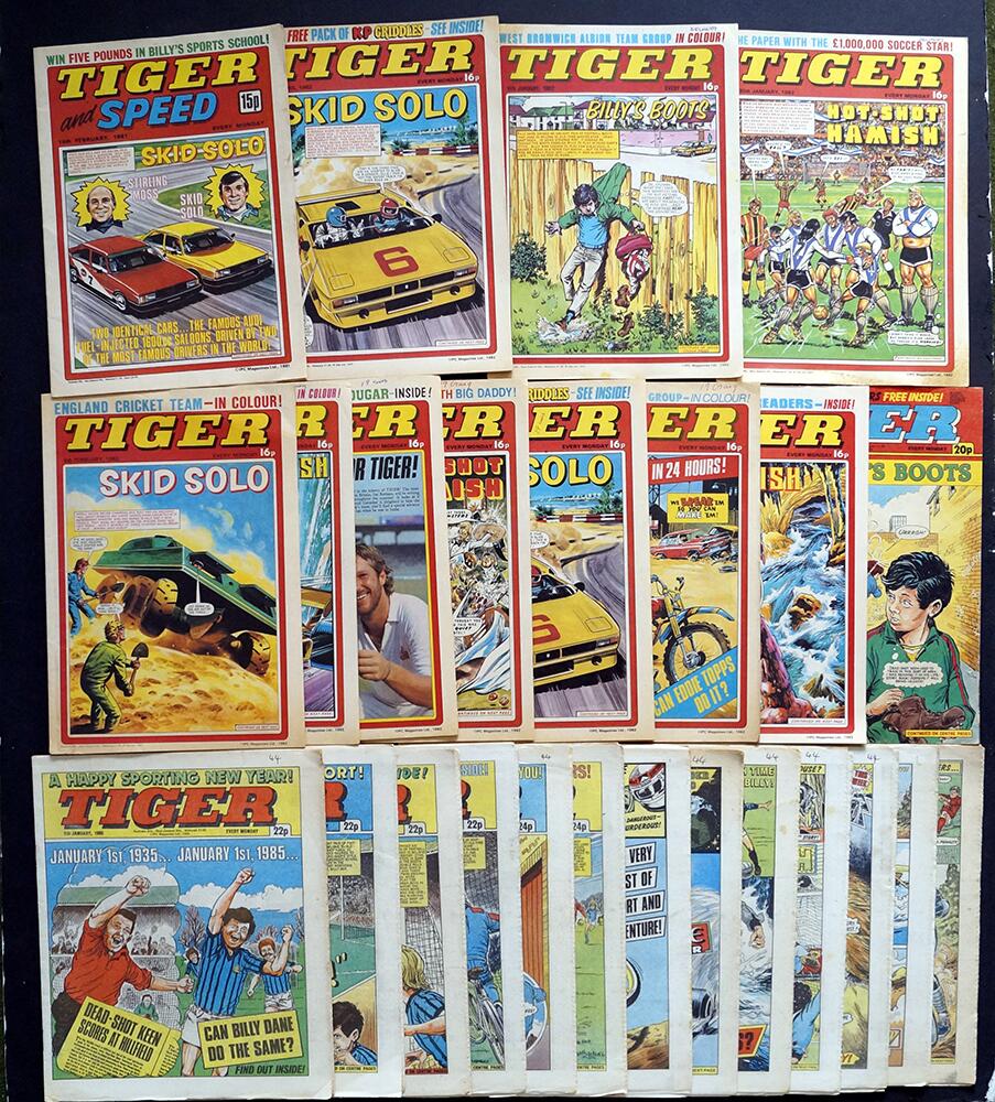 Tiger: 1981 - 1985 (24 issues) Tiger: 1981 - 1985 (24 issues)