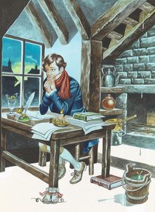 The Happy Prince: Writer's Block art by Ron Embleton The Happy Prince: Writer's Block art by Ron Embleton