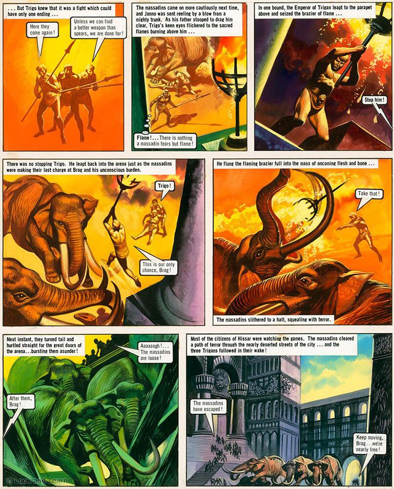 The Trigan Empire: Look and Learn issue 681(a) art by Ron Embleton The Trigan Empire: Look and Learn issue 681(a) art by Ron Embleton