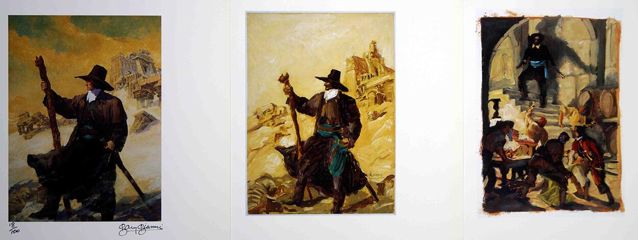 The Solomon Kane Portfolio #53/100 art by Gary Gianni The Solomon Kane Portfolio #53/100 art by Gary Gianni