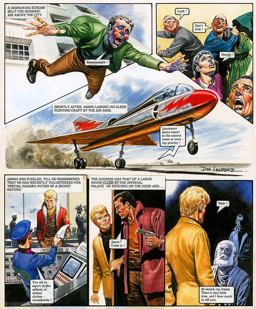 The Trigan Empire: Look and Learn issue 749(a) art by Don Lawrence The Trigan Empire: Look and Learn issue 749(a) art by Don Lawrence