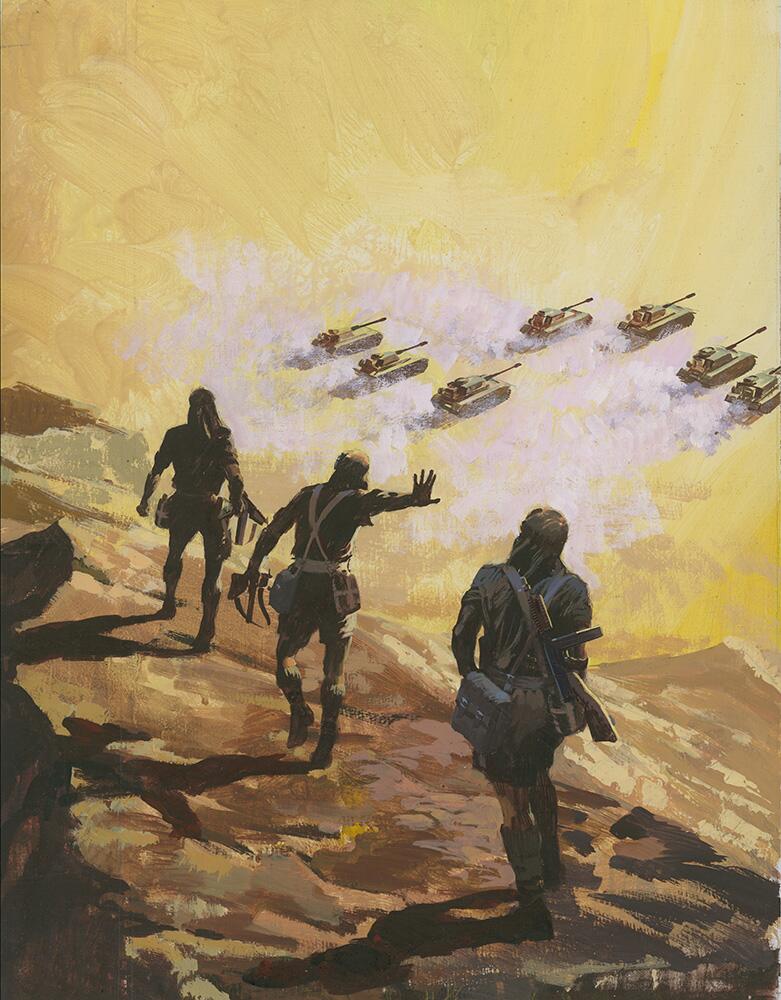 War Picture Library cover #542 'Operation Swindle' art by Jordi Penalva War Picture Library cover #542 'Operation Swindle' art by Jordi Penalva