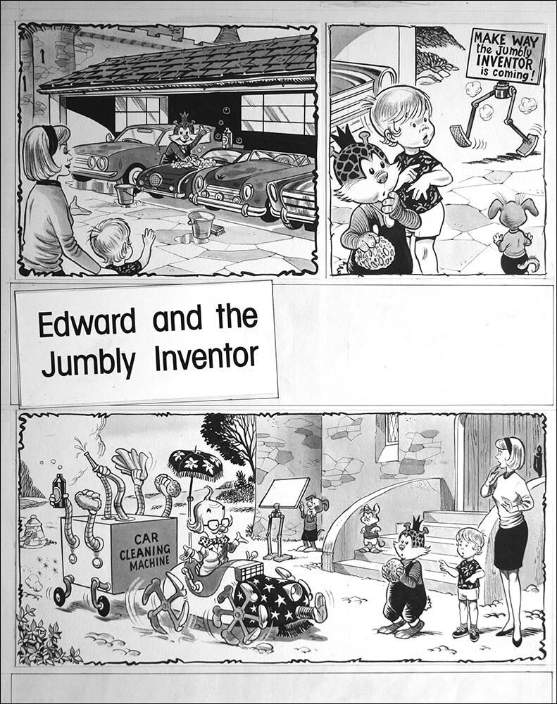 Edward and the Jumbly Inventor (COMPLETE 4 PAGE STORY) art by Jesus Blasco Edward and the Jumbly Inventor (COMPLETE 4 PAGE STORY) art by Jesus Blasco