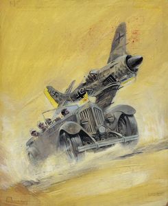 War Picture Library cover #808 'Manhunt' art by Graham Coton War Picture Library cover #808 'Manhunt' art by Graham Coton