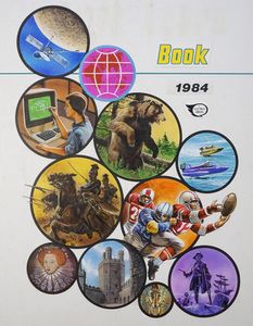Front Cover Look and Learn Book 1984 art by Oliver Frey Front Cover Look and Learn Book 1984 art by Oliver Frey