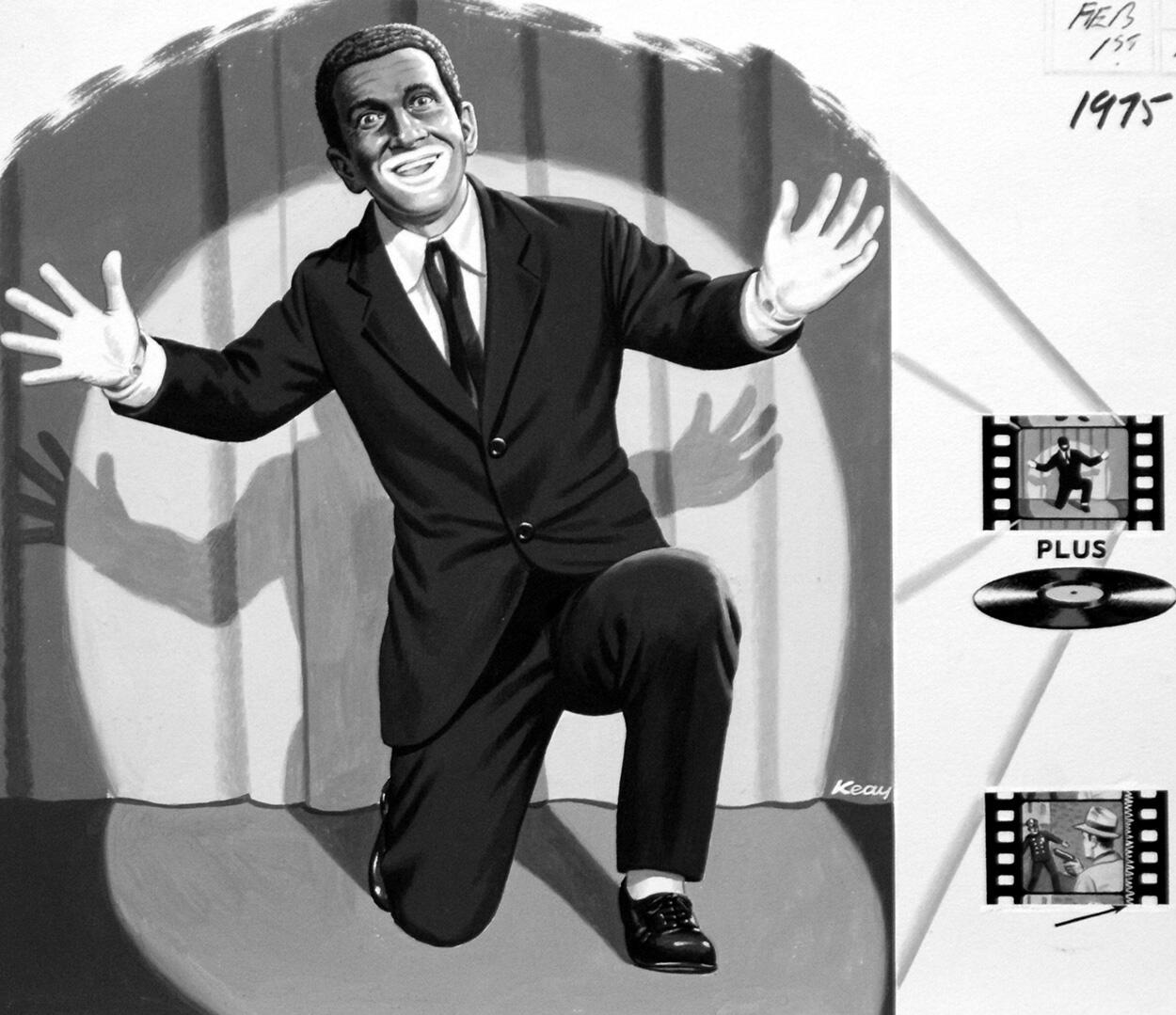 Al Jolson art by Jack Keay Al Jolson art by Jack Keay