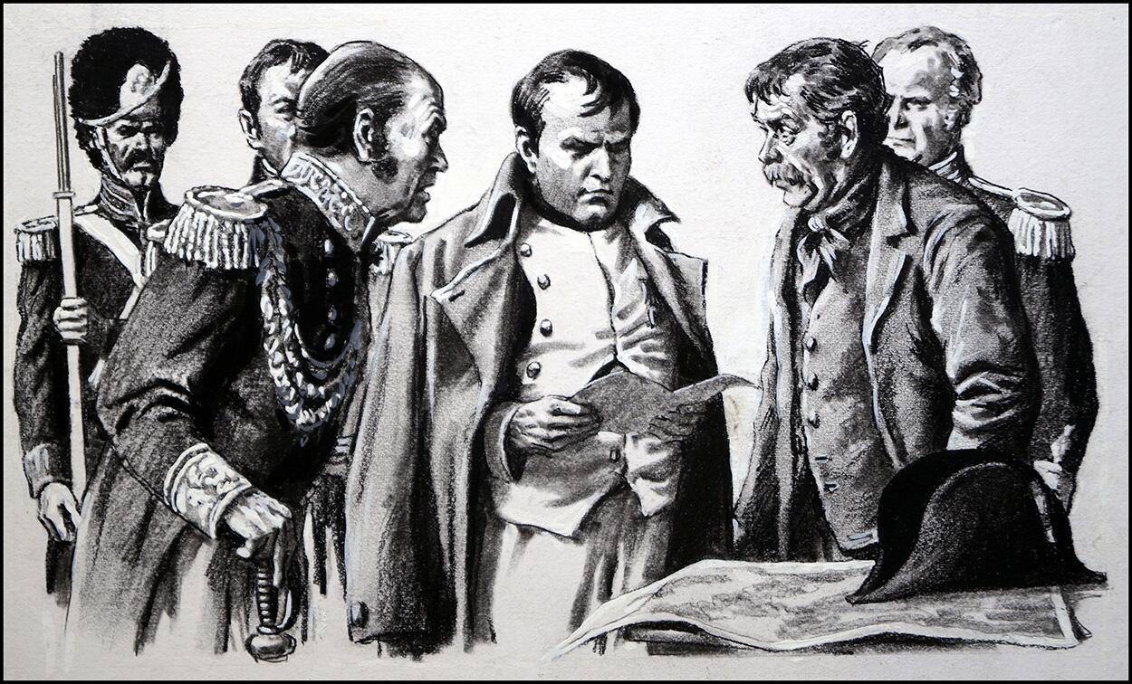 Walcheren - Napoleon Learns of British Plans art by Ralph Bruce Walcheren - Napoleon Learns of British Plans art by Ralph Bruce
