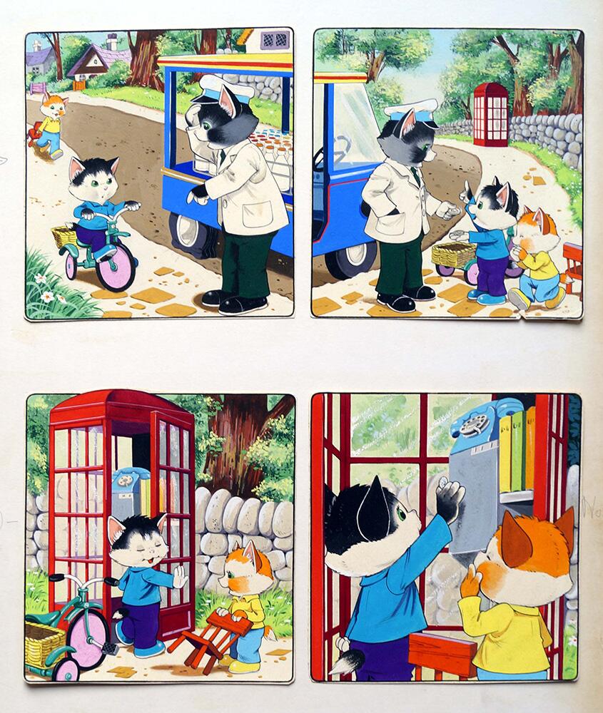 Num Num - The Milkman Calls art by Gordon Hutchings Num Num - The Milkman Calls art by Gordon Hutchings