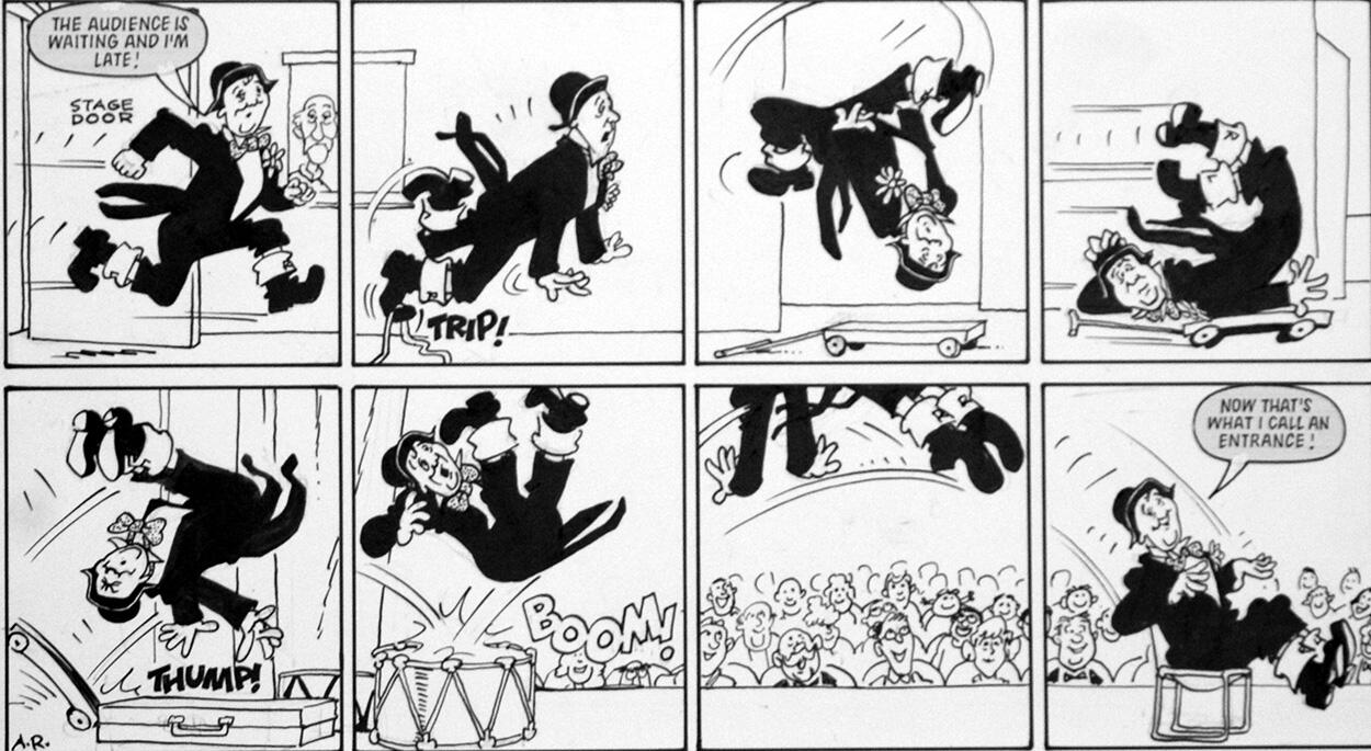 Jimmy Cricket: Making an Entrance art by Arthur Ranson Jimmy Cricket: Making an Entrance art by Arthur Ranson